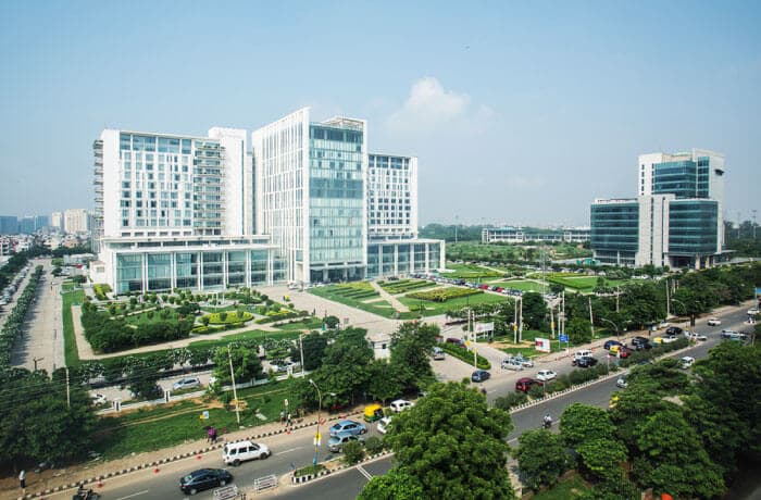 Medanta - The Medicity building